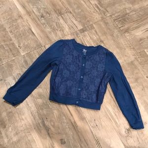 Girl’s Childrens Place Blue Cardigan